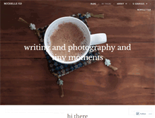 Tablet Screenshot of michellegd.com